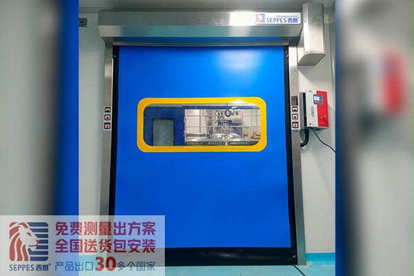洁净车间三门互锁拉链快速卷帘门 洁净车间三门互锁拉链快速卷帘门